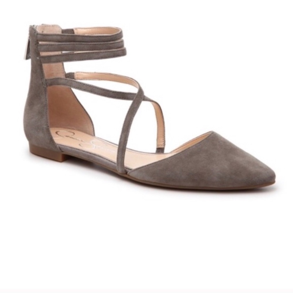 Jessica Simpson suede flats